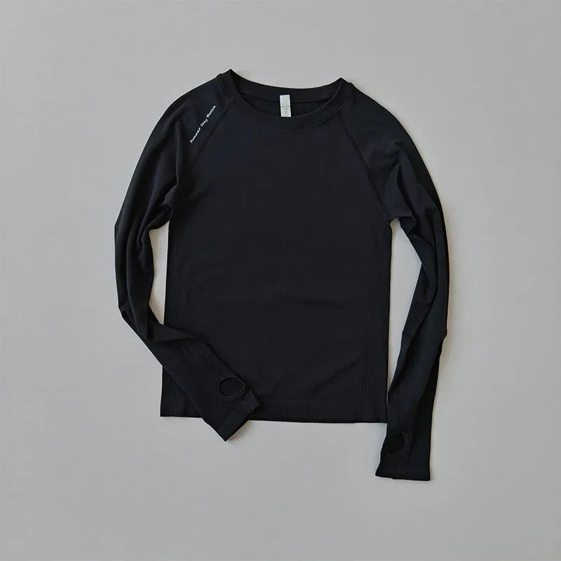 Women's Outdoor Sports Shirt Yoga Wear Fitness T-Shirt Running Workout Tops T-shirt Female Sportswear Exercise Gym Clothing