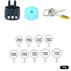 New Ringless Chastity Cage 5 Color Options Male Penis CB Lock Urethral Locking Device Sissy Device Breathable One-Piece Sex Toy