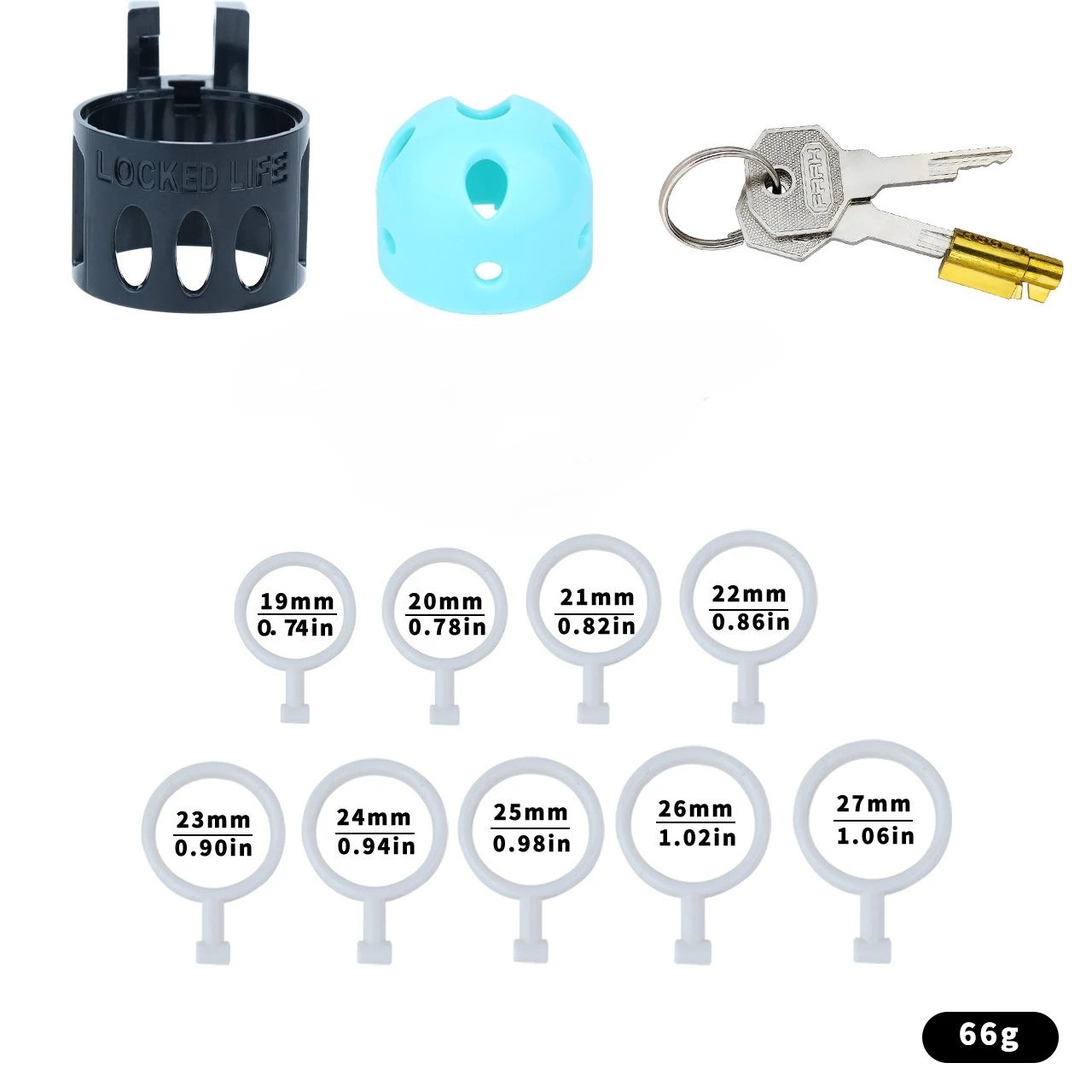 New Ringless Chastity Cage 5 Color Options Male Penis CB Lock Urethral Locking Device Sissy Device Breathable One-Piece Sex Toy