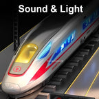 1:60 Scale FuXing High-speed Railway Toy Car Model Sound Light Remote Control Electric Simulation Train Models Ornaments Gifts