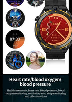 2026 New Smartwatch, Wireless Call, AI Voice, 40+ Sports Modes, Outdoor Fitness, Long Battery, Music & Message Alert, Unisex Gif