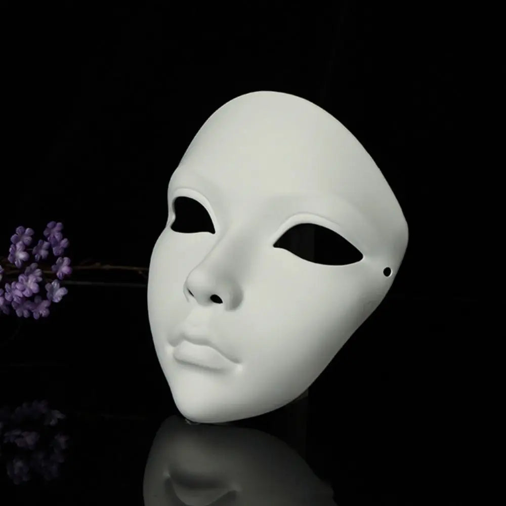 Party Supplies Full Face Cosplay Geisha Mask Flower Dress Up Hanfu Cosplay Mask Masquerade Spooky Japanese Mask Children's