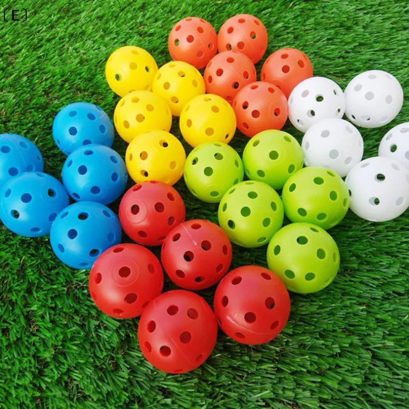 〔E〕10pcs Indoor golf ball golf practice balls golf light ball have hole Golf Traini〔Winter5〕 Secondary image