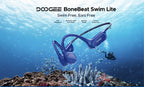 DOOGEE BoneBeat Swim Lite Bone Conduction Sports Headphones Bluetooth 5.4 Wireless Earphone Waterproof Headset For swimming