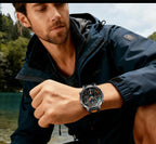 2026 New TANK Ultra 1400mAh Battery Military Smart Watch 10ATM Waterproof Heart Rate Tactical LED Flashlight Men Sports Bracelet