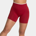 Women's Sports Shorts Gym High Waist Scrunch Seamless Yoga Leggings Cycling Shorts Workout Running Fitness Pants