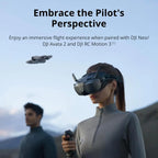 DJI Goggles N3 FPV Goggles 1080p Ultra Wide Screen Immersive Flight Experience FPV Wireless Streaming Goggles N3