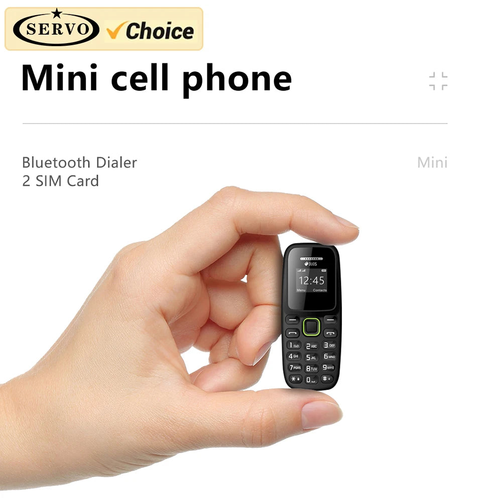 BM310 Small Mobile Phones Unlocked Bluetooth Earphone Telephone Low Radiation Automatic Call Recording Dual SIM Small Cell Phone Main image