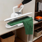 Heavy-Duty Fabric Press Machine 2200W, 36 Inch Steam Press with 5 Fabric Settings & Touch Screen for Home Clothing Store