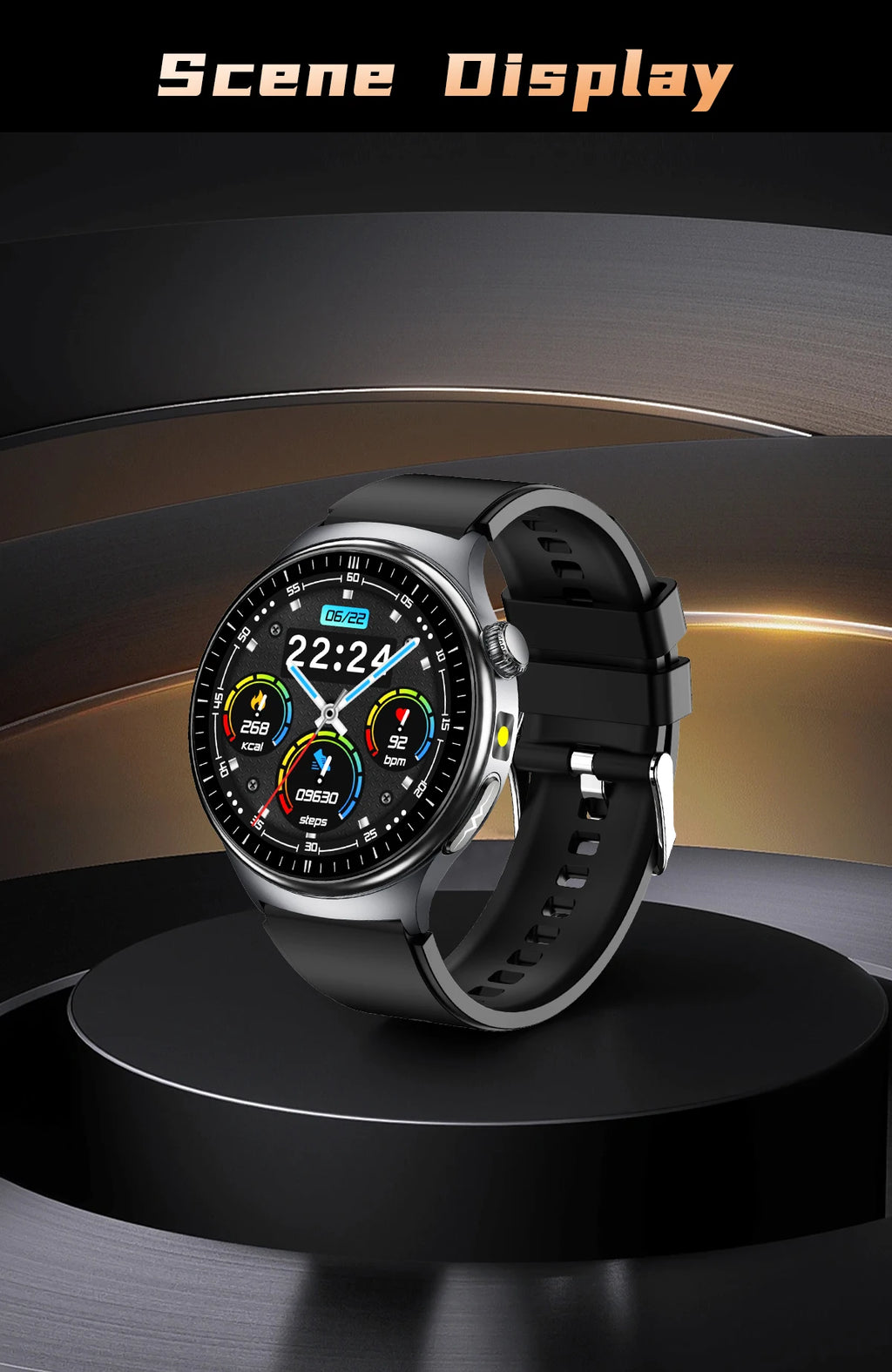 2026 New Accurate Body Health analysis Smart Watch Men ECG Blood lipids Uric acid Blood Pressure Body Fat Voice Call Smartwatch