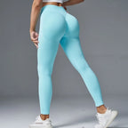 Woman Seamless Sports Leggings Scrunch Bum Gym Legging  Solid Workout Yoga Pants Low Waistband Sports Tights 2026