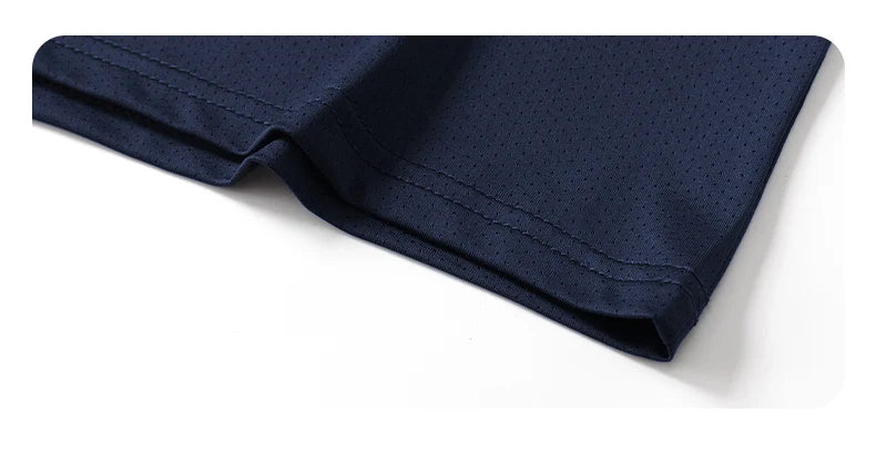CHRLCK Men's Hiking Quick Drying T-shirts Breathable Running Fishing Tees Soft Elasticity Outdoor Sports Short Shirt Summer