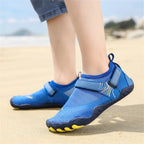 Men Women Water Shoes Quick Dry Non-Slip Five Finger Shoes Outdoor Wading Swimming Barefoot Aqua Shoes Lightweight Sneakers