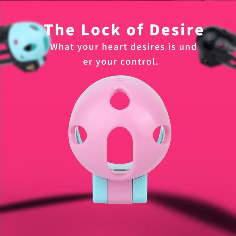 New Ringless Chastity Cage 5 Color Options Male Penis CB Lock Urethral Locking Device Sissy Device Breathable One-Piece Sex Toy