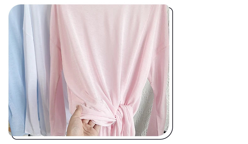 Women's Yoga Shirts Sports Tops Long Sleeve O-neck Breathable Running Shirt Loose Fitness Clothes Gym Sportwear Pilates T-shirts