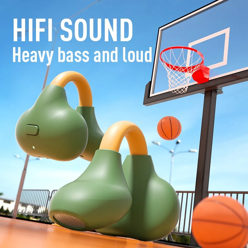 Lenovo Wireless Headsets Bluetooth 5.3 ENC Earbuds LED Power Display TWS Sport Noise Cancel Headphone with Mic For IPhone
