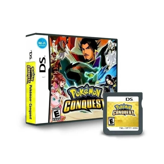 NDS Game Card，Pokémon series Platinum， Pure Heart ，True Soul ， Conquest，Garbage Gold， New  Version English  Game