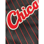 Mens Stripes Basketball Sports Jersey, Breathable Sleeveless Pattern Embroidery Sweatshirt Training Competition Sports Uniforms
