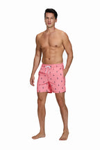 Escatch Brand Summer Mens Shorts Fashion Polyester Quick Dry Board Shorts Male Sport Gym Swimsuit Surf Swim Trunks For Man