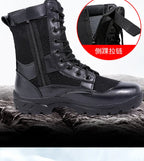 Summer Ultralight   Boots Men Womens Zipper Mesh Breathable Canvas Outdoor Hiking Shoes  Training Work Shoes
