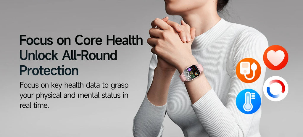New Precise Health Care Smart Watch ECG+HRV Uric Acid Blood Lipids Emotional Perception Bluetooth Call Smartwatchs For Men Women
