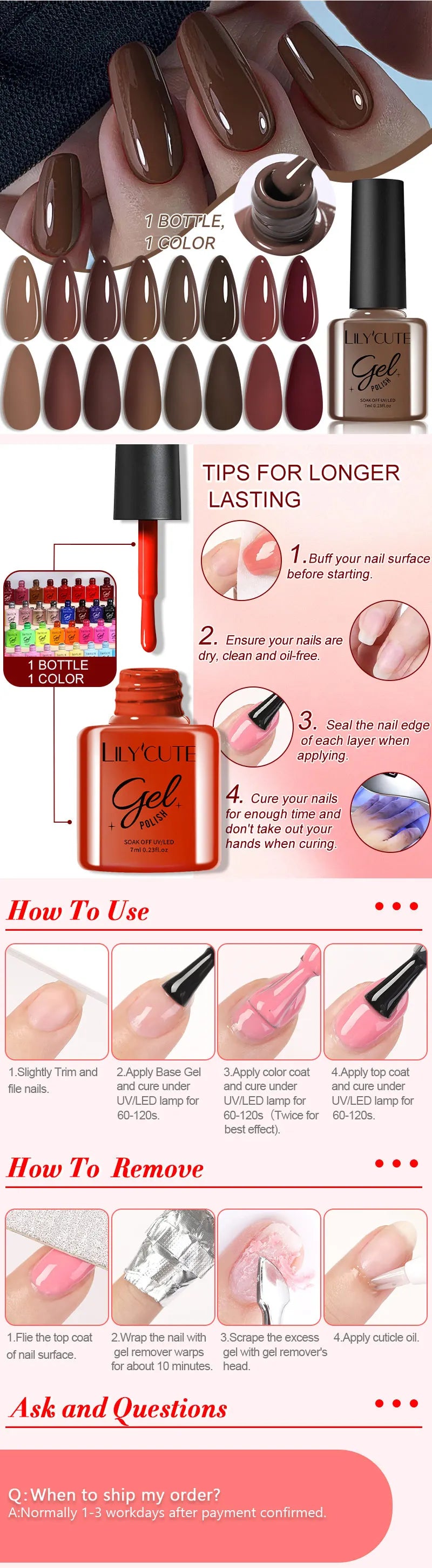 LILYCUTE Nail Gel Polish Set Pink Green Spring DIY Nail Art Design Long Lasting Soak Off UV Gel Manicure Painting Gel Vernis Kit