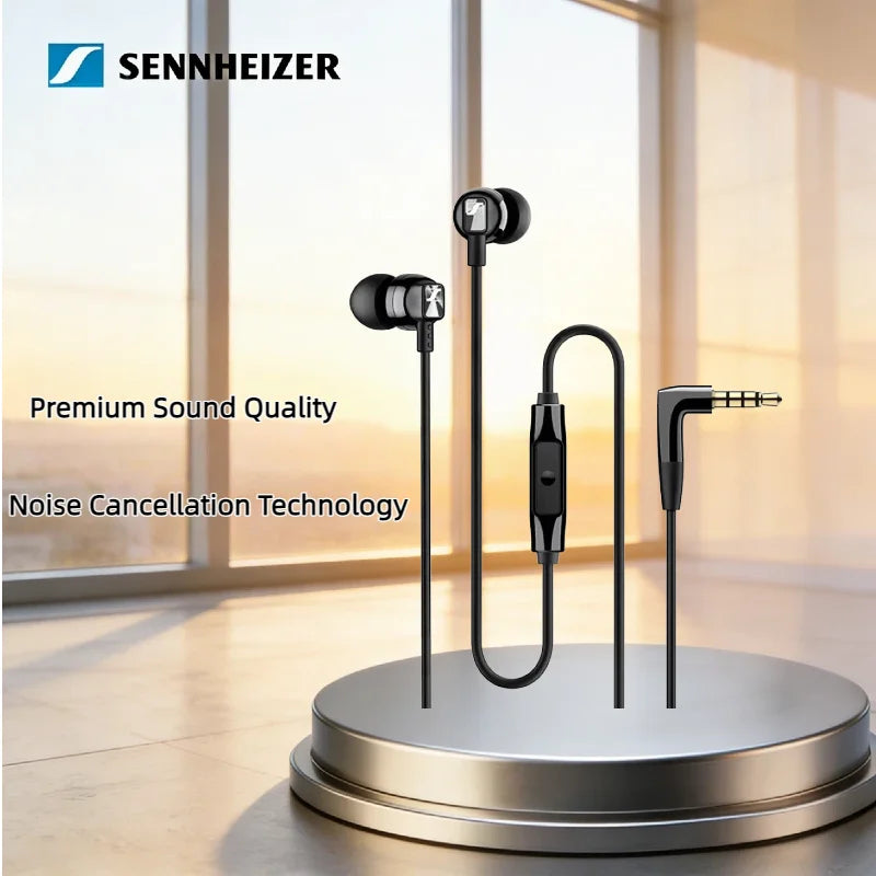 Sennheiser CX300S Wired In-Ear Earphones Pure Bass Stereo Sound Noise Isolating Original Headset for Smartphone Samsung Xiaomi Main image