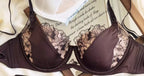 YUQI French Retro Lace Lingerie Set -Push Up Minimizer Bra with Soft Underwire for Large Bust,Sexy Bralette & Panty Set,Hot Sale
