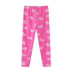 3/4-piece Autumn/Winter Children's Multi-color Combination Fashionable Slim Fit Leggings For Girls Sports And Casual Warm Pants