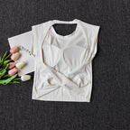 Women Sports Bra Top Push Up Sexy Beauty Back Fitness Yoga Bra t-shirts Sport Tops For Women Breathable Running Vest Gym Wear