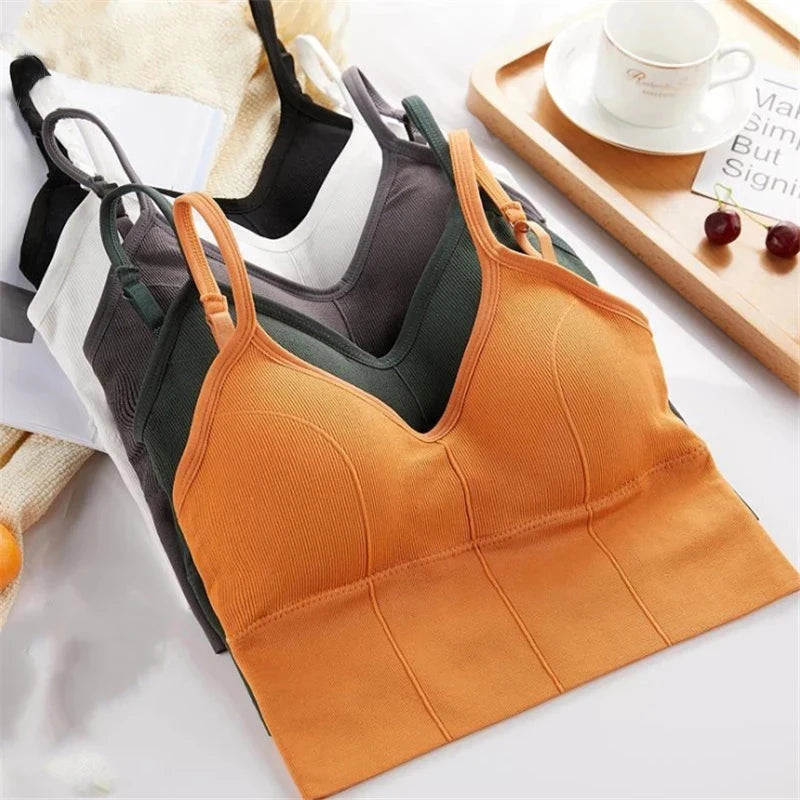 Women's tube top Beauty Back bralette Seamless sports bra women's underwear sexy Lingerie Push-up bras sports bra Image principale du produit