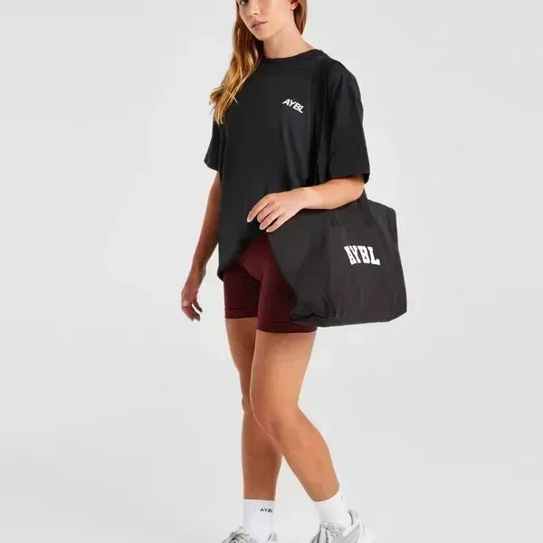 High Quality Women Men Fashion Letter Printing Sports Fitness Short Sleeved T-Shirt Crew Neck T Shirt Tops Unisex Tee Clothing
