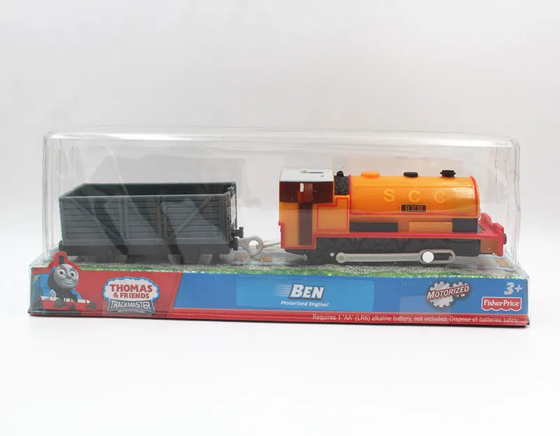 Original Thomas and Friends Electric Train Motorized Engine Railway Train Gordon Donald Douglas Freddie Kid Toy for Boy Children