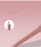 Double Ended Lying Silkworm Pencil 2 in1 Highlighter Nude Lower Eyelid Contour Aegyo-sal Eyeliner Makeup Stick with Detail Brush