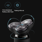 MIJIA S500 Electric Shaver Dry Wet Shaving Triple Blade Trimmer Beard Floating Head Men's Shaver Electric Razors Machine