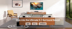 ULTIMEA 5.1 Virtual Surround Soundbar, 3D Surround Sound System, Soundbar for TV with Subwoofer and Rear Speakers, Poseidon D50