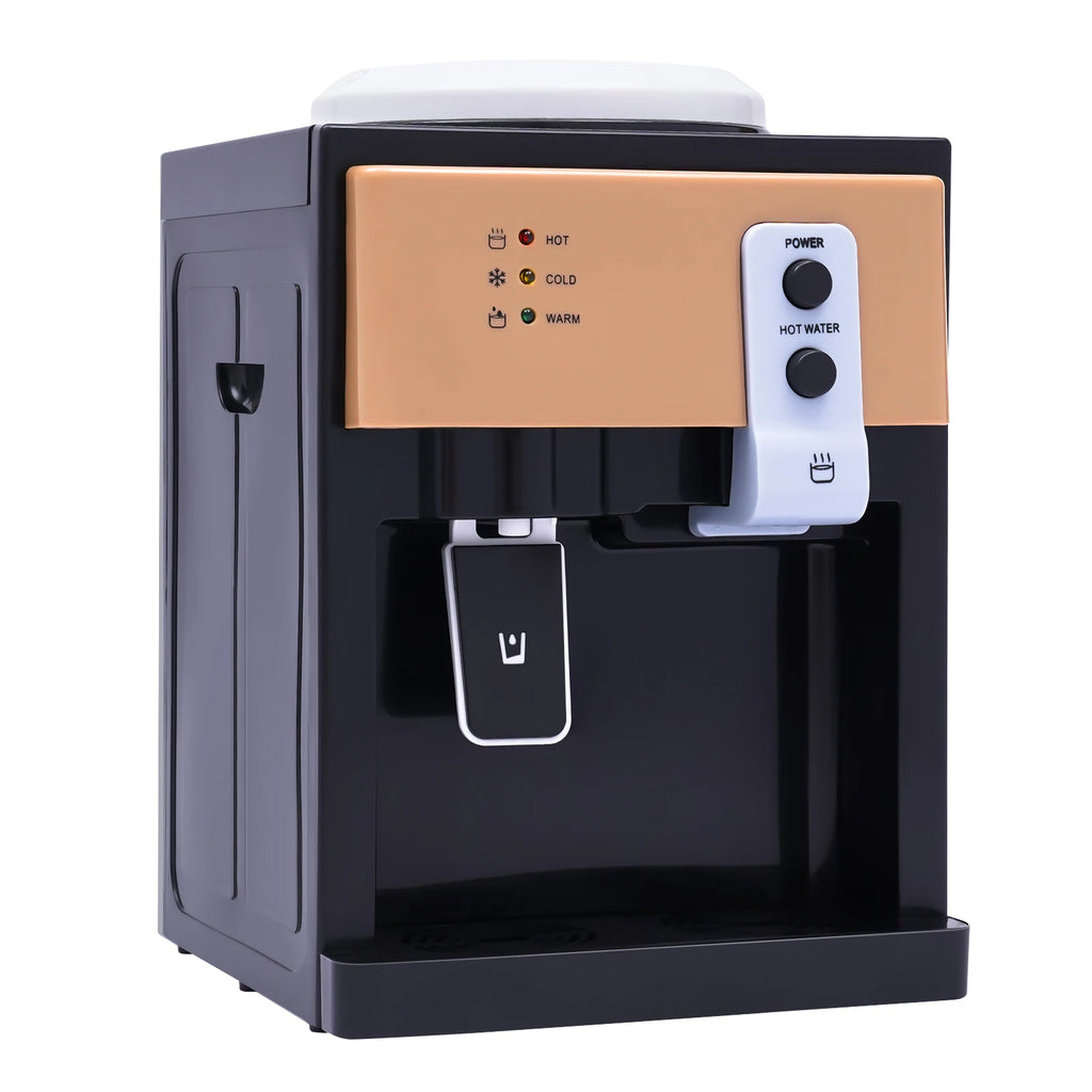 220v Hot Cold Water Dispenser Top Loading Water Cooler Dispenser Hold 3.5l/5l/10l /18.9l Countertop For Desks,coffee tables