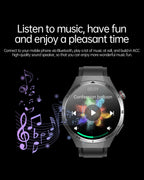 2026 New Nursing Grade ECG+PPG Smart Watch Health Analysis Blood pressure Lipids Uric acid Wireless HD Call Smartwatch Men Women